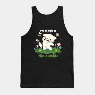 Allergic to the Outside Tank Top